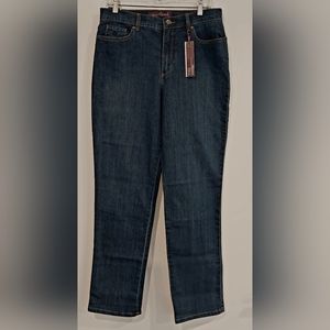 NWT Gloria Vanderbilt Amanda jeans Heritage fit tapered leg classic rise Size 10